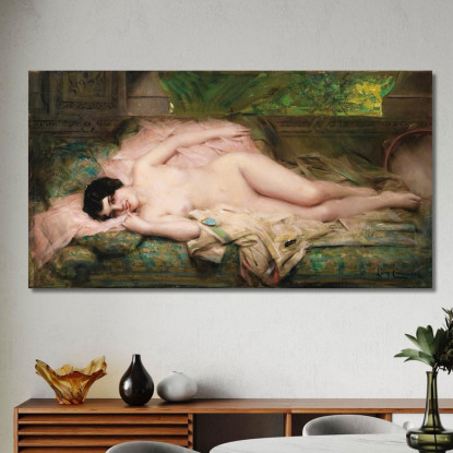 Fiore D'Andalusia Léon François Comerre lfc9 quadro stampato su tela