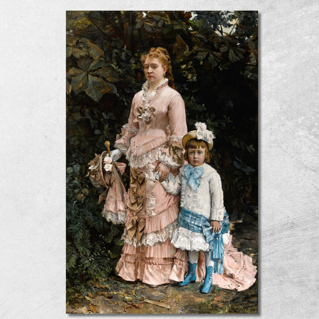 La Passeggiata Della Domenica Léon François Comerre lfc13 quadro stampato su tela La Passeggiata Della Domenica Léon François Comerre lfc13 quadro stampato su tela