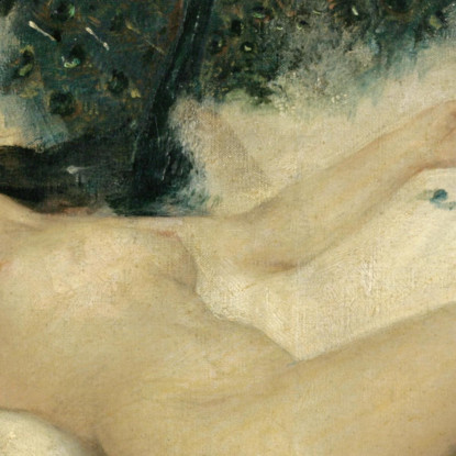 Donna Dormiente Con Un Pavone Léon François Comerre lfc26 quadro stampato su tela