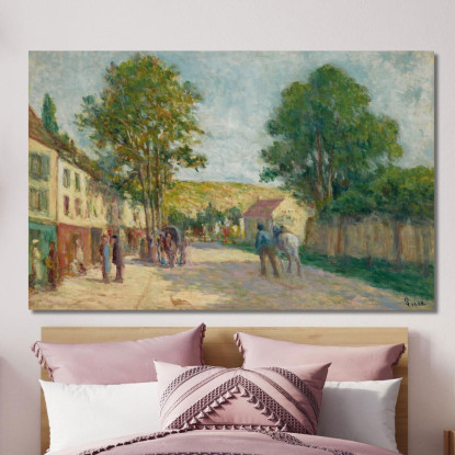 Dintorni Di Parigi Maximilien Luce mlc18 quadro stampato su tela