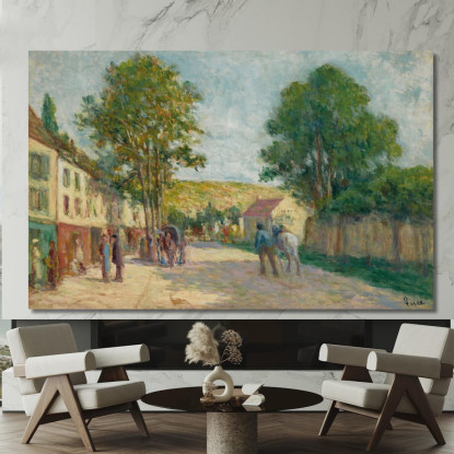 Dintorni Di Parigi Maximilien Luce mlc18 quadro stampato su tela