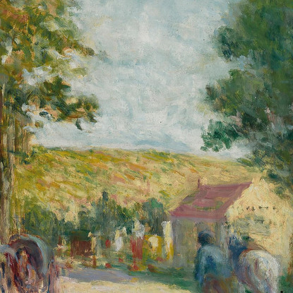 Dintorni Di Parigi Maximilien Luce mlc18 quadro stampato su tela