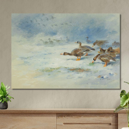 Oche Facciabianca Archibald Thorburn ath17 quadro stampato su tela