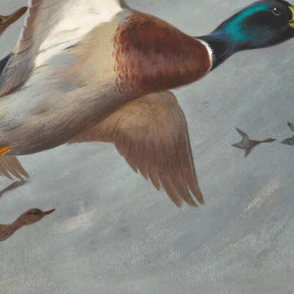 Rientrando Dal Mare Archibald Thorburn ath36 quadro stampato su tela
