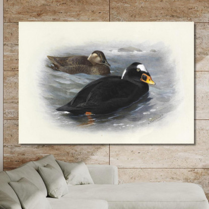 Orco Marino Archibald Thorburn ath96 quadro stampato su tela