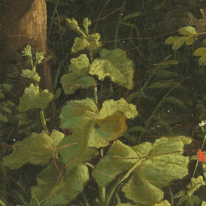 Una Scena Di Seduzione In Una Foresta Christoffer Wilhelm Eckersberg cwe7 quadro stampato su tela