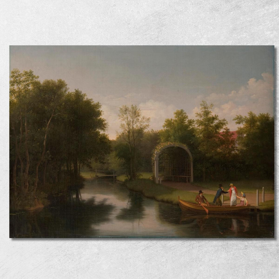 Pergolato Nel Parco Della Tenuta Di Sanderumgård Christoffer Wilhelm Eckersberg cwe16 quadro stampato su tela Pergolato Nel Parco Della Tenuta Di Sanderumgård Christoffer Wilhelm Eckersberg cwe16 quadro stampato su tela