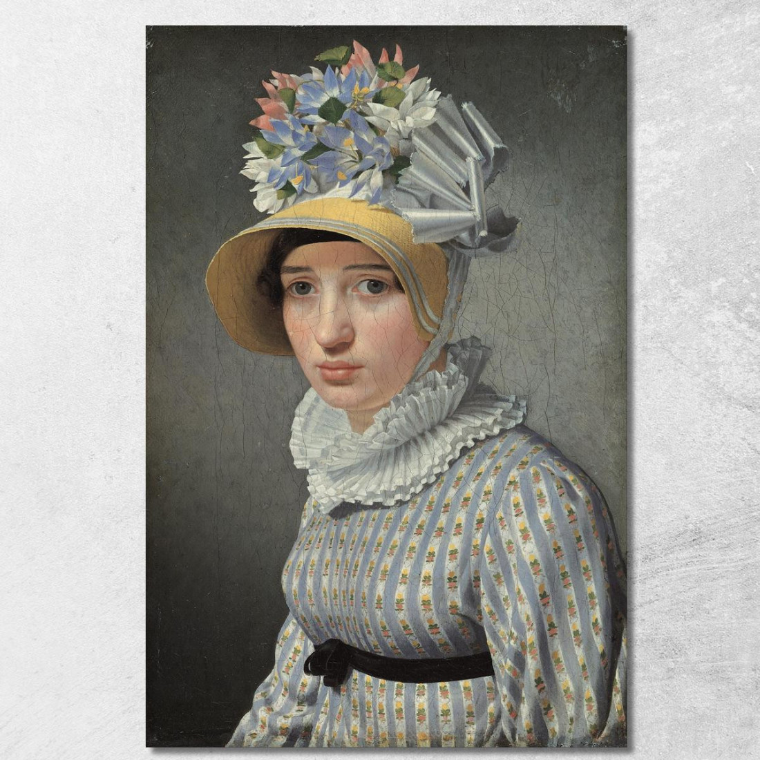 Ritratto Della Modella Maddalena O Anna Maria Uhden Christoffer Wilhelm Eckersberg cwe50 quadro stampato su tela Ritratto Della Modella Maddalena O Anna Maria Uhden Christoffer Wilhelm Eckersberg cwe50 quadro stampato su tela