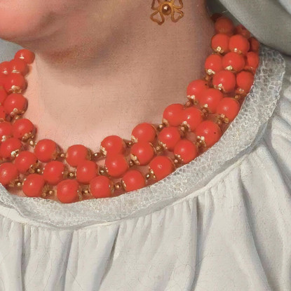 Una Ciociara (Ritratto Di Una Ragazza Di Campagna Romana) Christoffer Wilhelm Eckersberg cwe86 quadro stampato su tela