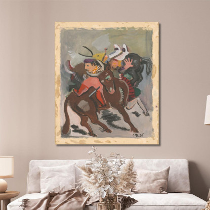 Corrida Cyprián Majerník cmj8 quadro stampato su tela