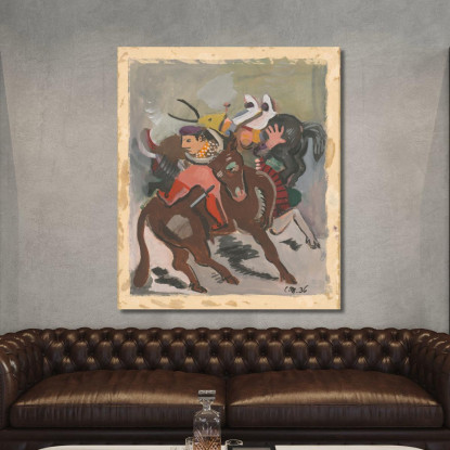 Corrida Cyprián Majerník cmj8 quadro stampato su tela