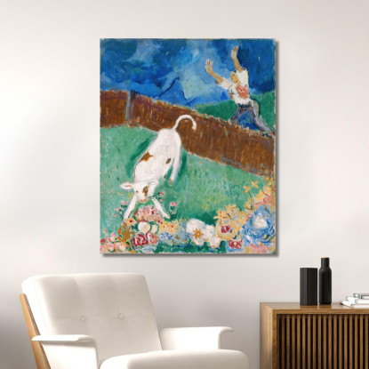 Vitello Cyprián Majerník cmj10 quadro stampato su tela