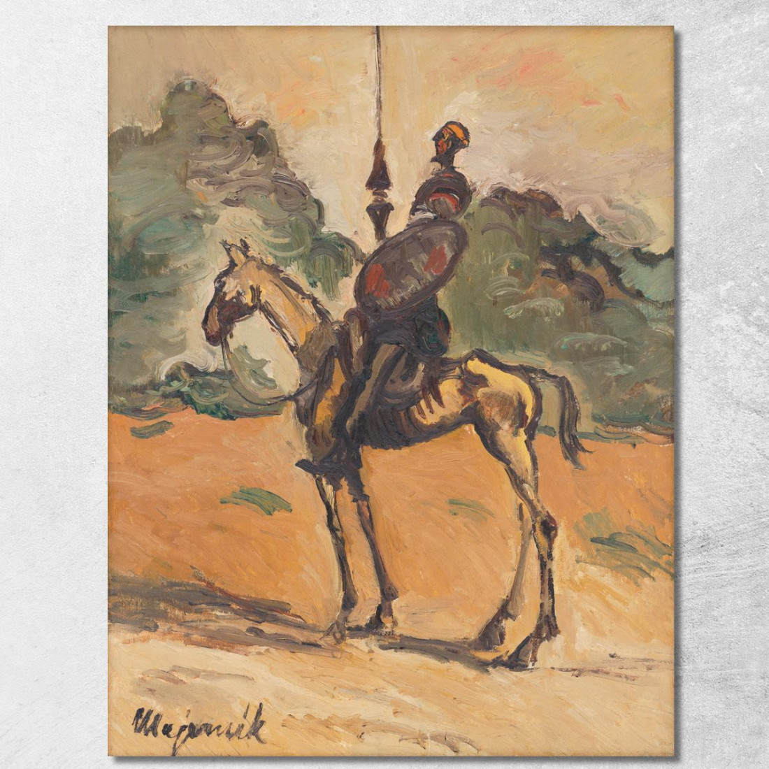 Don Chisciotte 2 Cyprián Majerník cmj20 quadro stampato su tela Don Chisciotte 2 Cyprián Majerník cmj20 quadro stampato su tela