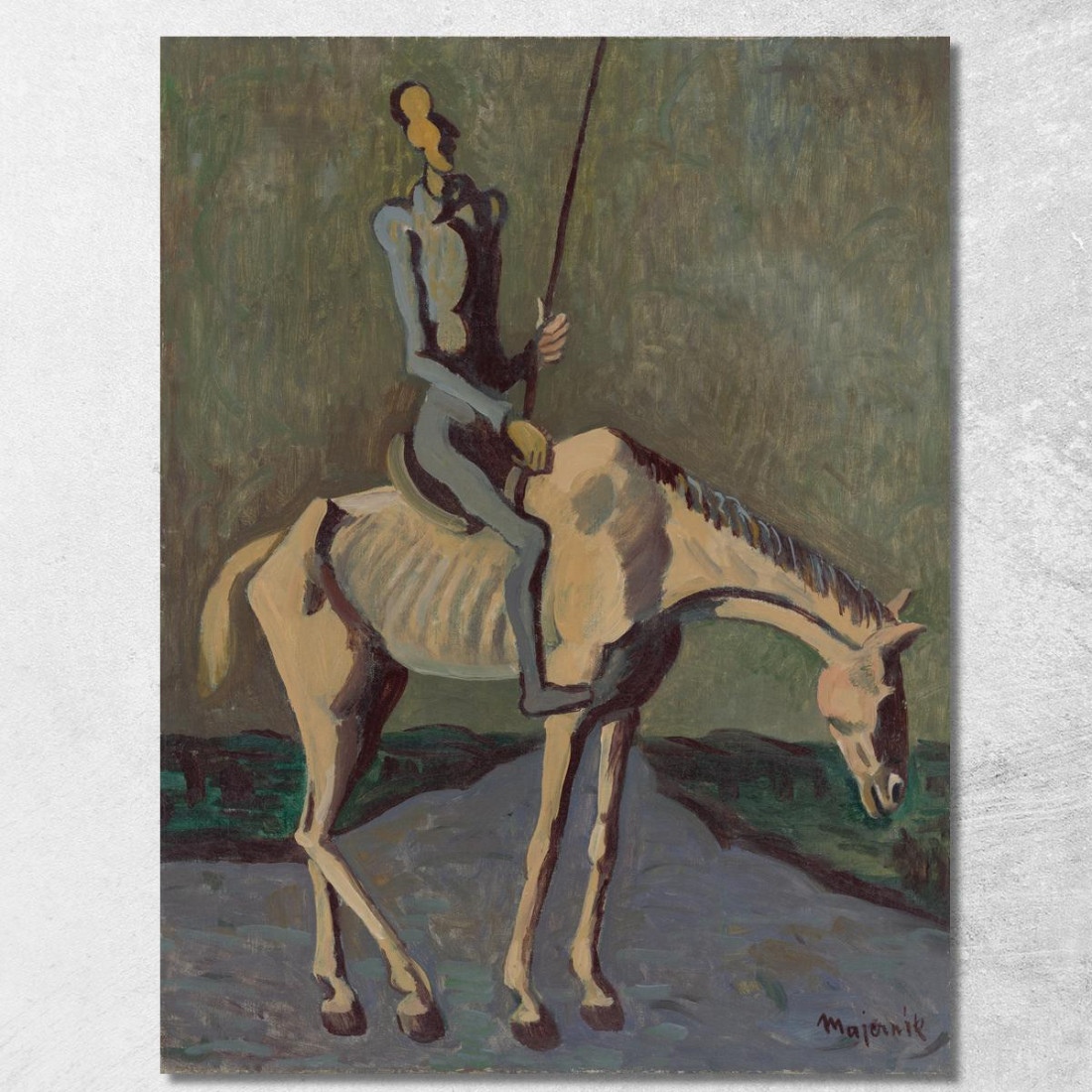 Don Chisciotte Cyprián Majerník cmj22 quadro stampato su tela Don Chisciotte Cyprián Majerník cmj22 quadro stampato su tela