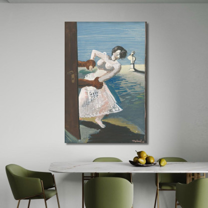 Abbraccio Cyprián Majerník cmj24 quadro stampato su tela