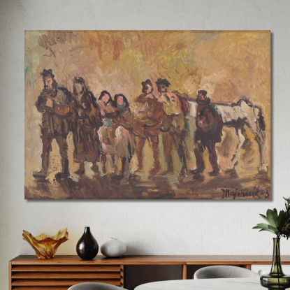 Esiliati Cyprián Majerník cmj28 quadro stampato su tela