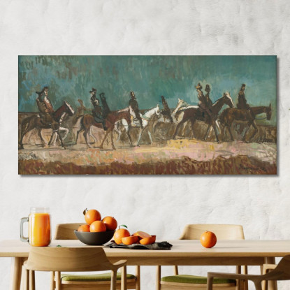 Cavalieri Esotici Cyprián Majerník cmj29 quadro stampato su tela