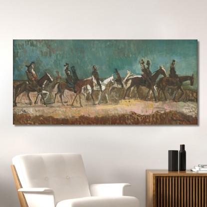 Cavalieri Esotici Cyprián Majerník cmj29 quadro stampato su tela