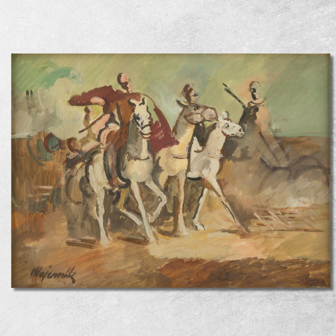 Cavalieri Cyprián Majerník cmj33 quadro stampato su tela Cavalieri Cyprián Majerník cmj33 quadro stampato su tela