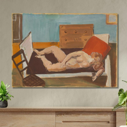 Nudo 3 Cyprián Majerník cmj47 quadro stampato su tela