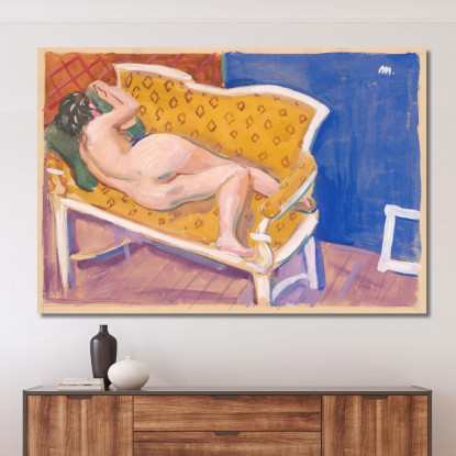 Nudo Disteso 2 Cyprián Majerník cmj55 quadro stampato su tela