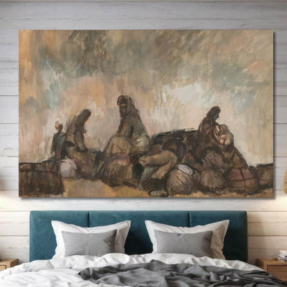 Rifugiati 2 Cyprián Majerník cmj58 quadro stampato su tela