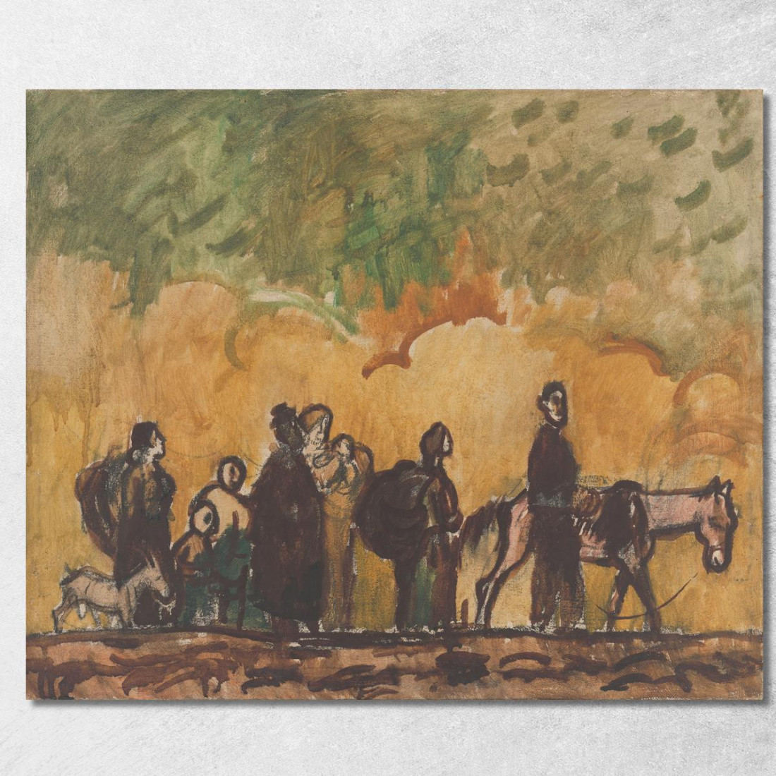 Rifugiati 7 Cyprián Majerník cmj63 quadro stampato su tela Rifugiati 7 Cyprián Majerník cmj63 quadro stampato su tela
