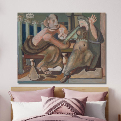 Seduzione Cyprián Majerník cmj71 quadro stampato su tela