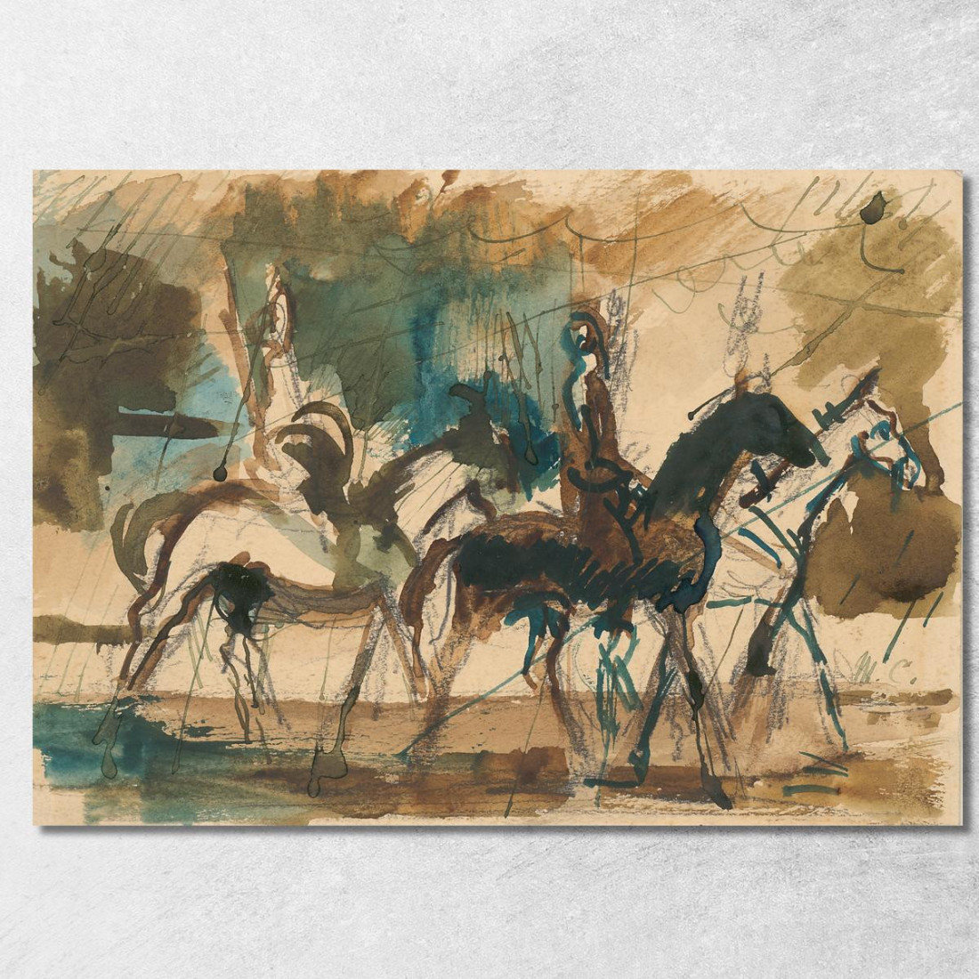 Studio Per Cavalieri Cyprián Majerník cmj77 quadro stampato su tela Studio Per Cavalieri Cyprián Majerník cmj77 quadro stampato su tela