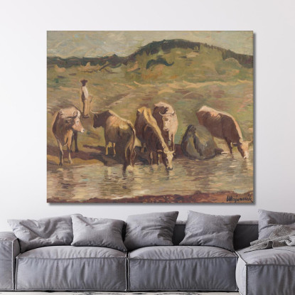 Estate Cyprián Majerník cmj79 quadro stampato su tela