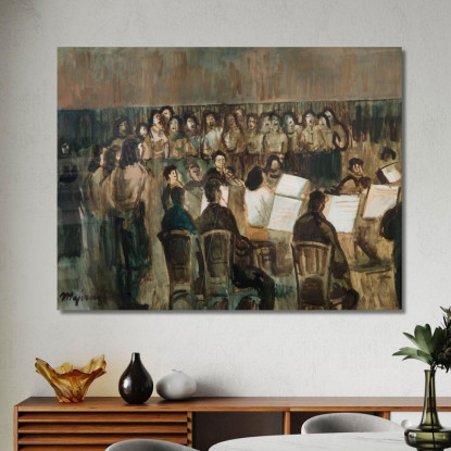 Il Concerto Cyprián Majerník cmj80 quadro stampato su tela