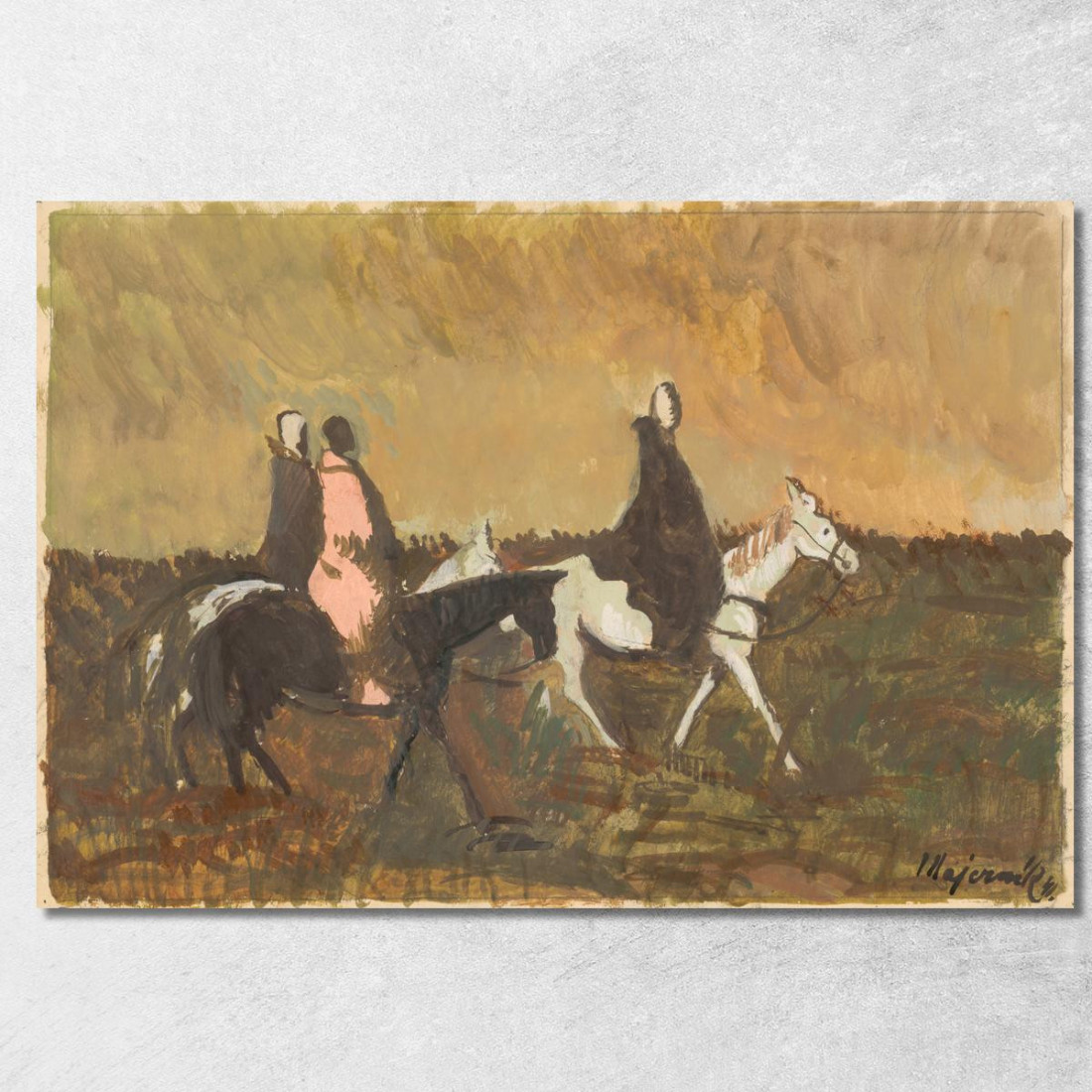 Tre Cavalieri Cyprián Majerník cmj83 quadro stampato su tela Tre Cavalieri Cyprián Majerník cmj83 quadro stampato su tela