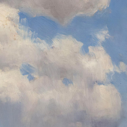Estudio De Nubes Eero Järnefelt ejr3 cuadro en lienzo