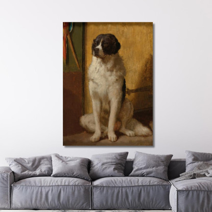 L'Attesa Jean-Léon Gérôme jlg83 quadro stampato su tela
