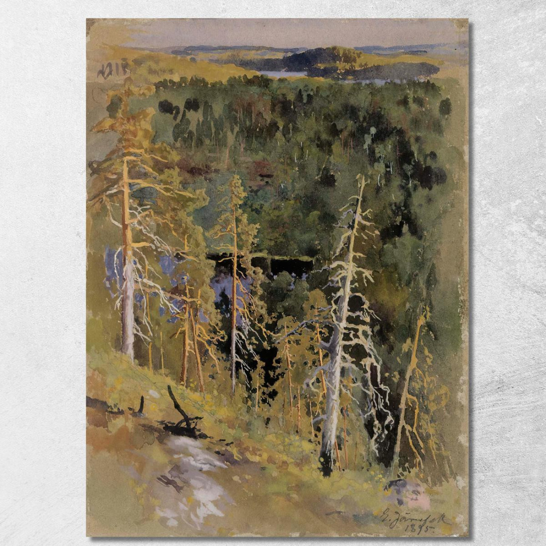 Paisaje Forestal Eero Järnefelt ejr7 cuadro en lienzo Paisaje Forestal Eero Järnefelt ejr7 cuadro en lienzo