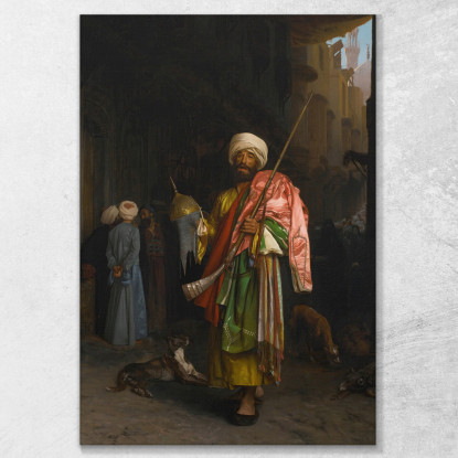 Mercante Di Strada Al Cairo Jean-Léon Gérôme jlg85 quadro stampato su tela