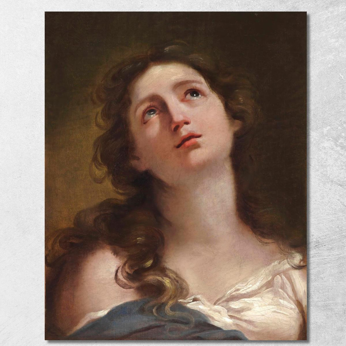 Testa Di Una Giovane Donna Gaetano Gandolfi ggn6 quadro stampato su tela Testa Di Una Giovane Donna Gaetano Gandolfi ggn6 quadro stampato su tela