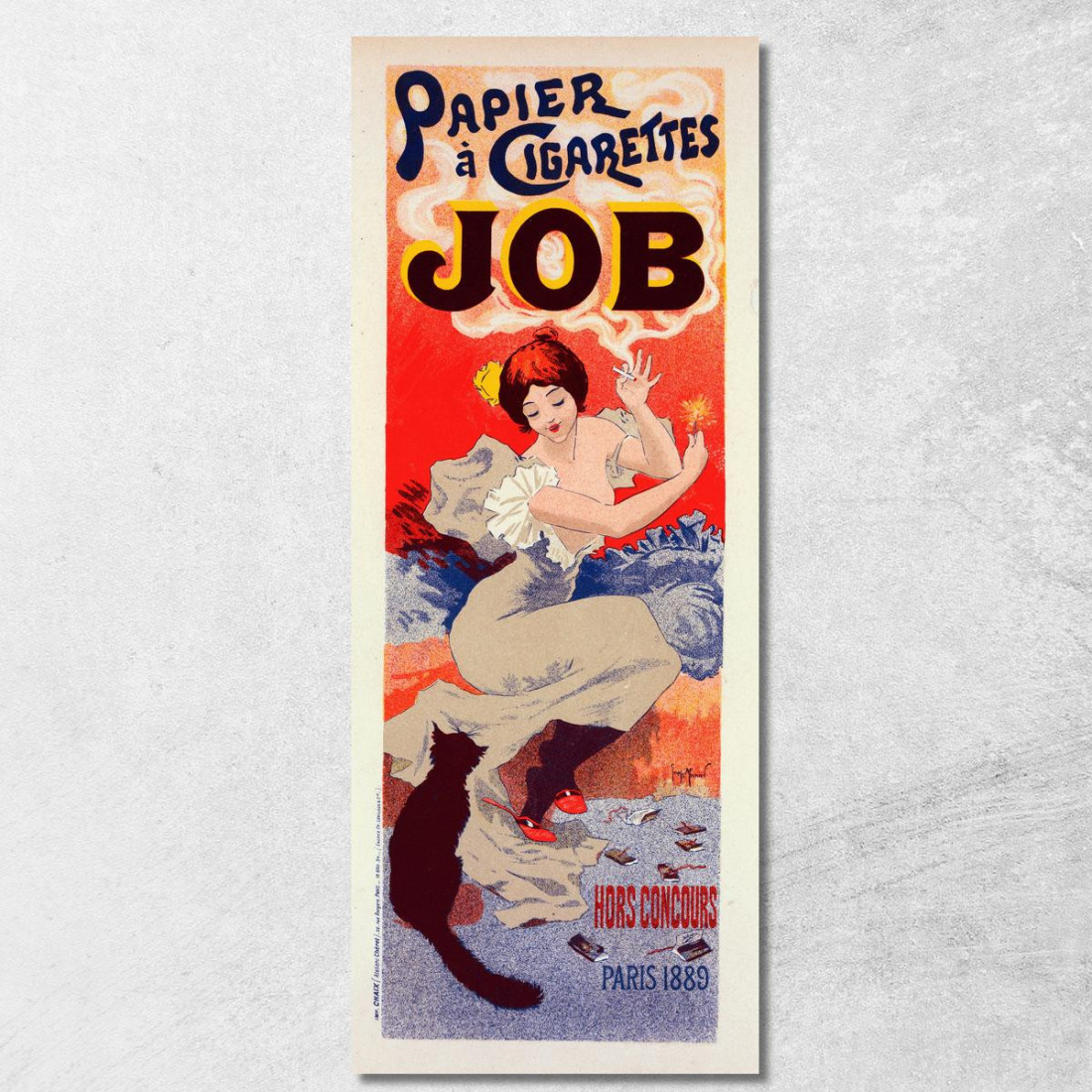 Carta Da Sigarette Job 2 Henri Georges Meunier hgm14 quadro stampato su tela Carta Da Sigarette Job 2 Henri Georges Meunier hgm14 quadro stampato su tela