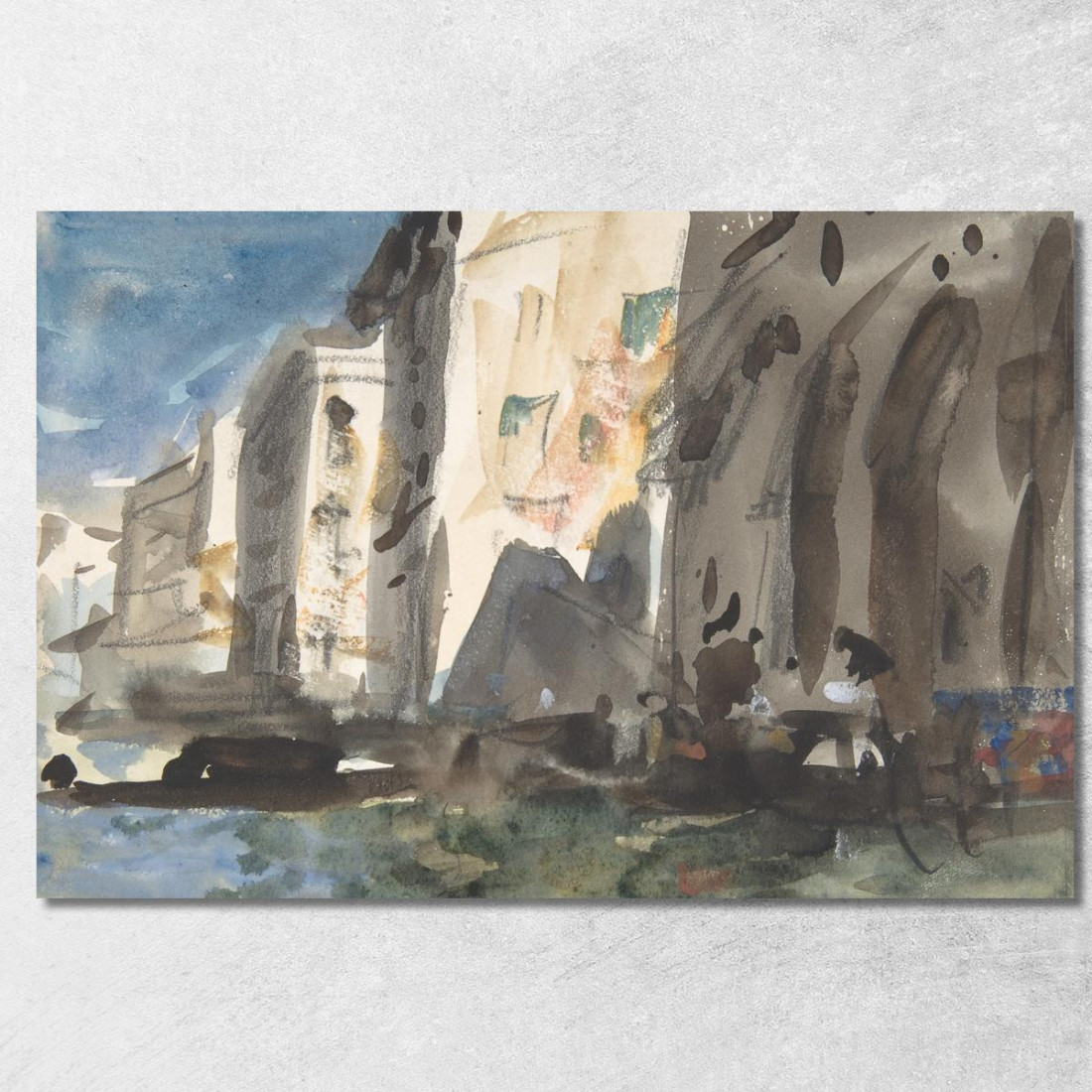 Ponte Sul Canal Grande Venezia Hercules Brabazon Brabazon hbb14 quadro stampato su tela Ponte Sul Canal Grande Venezia Hercules Brabazon Brabazon hbb14 quadro stampato su tela