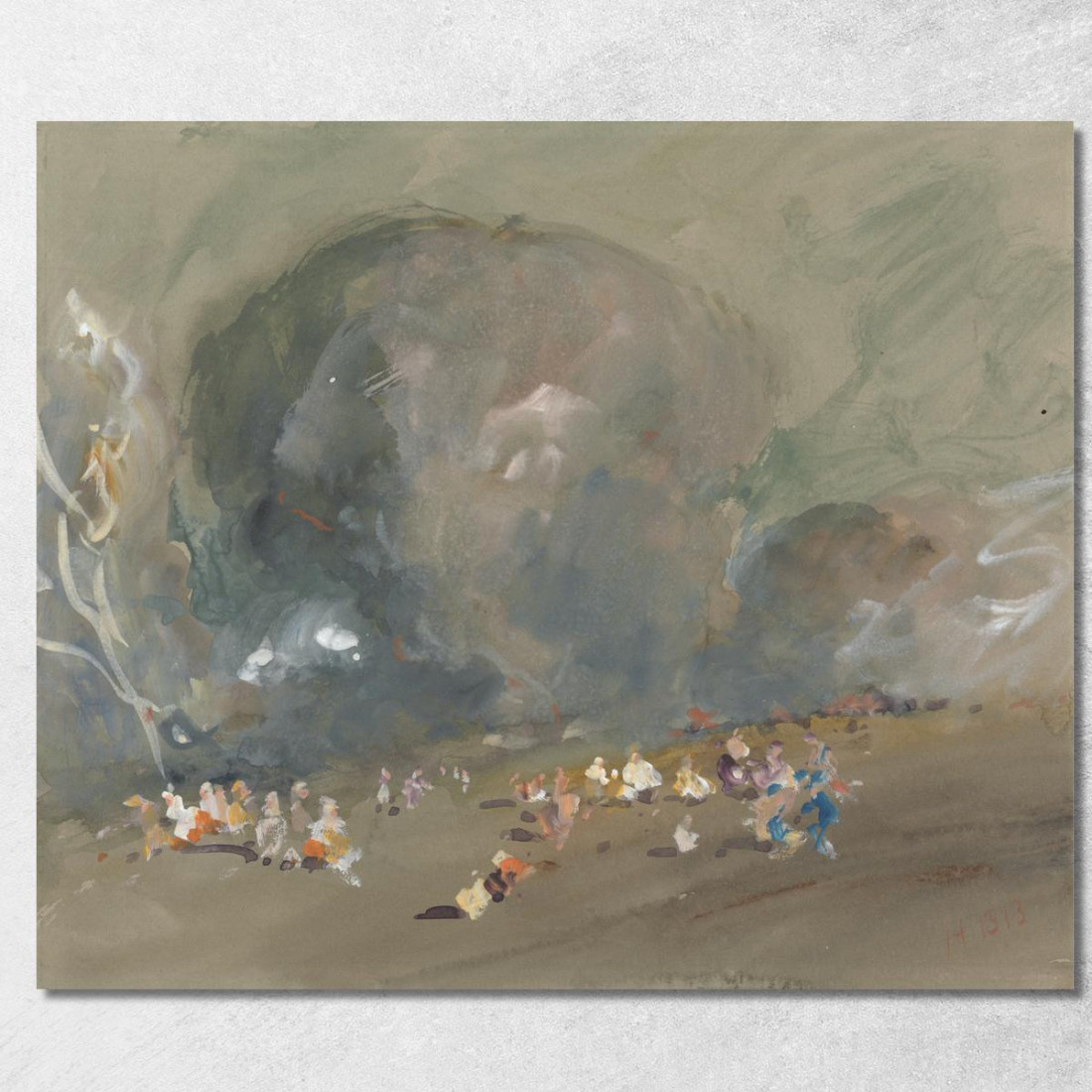 Festa Campestre Hercules Brabazon Brabazon hbb28 quadro stampato su tela Festa Campestre Hercules Brabazon Brabazon hbb28 quadro stampato su tela