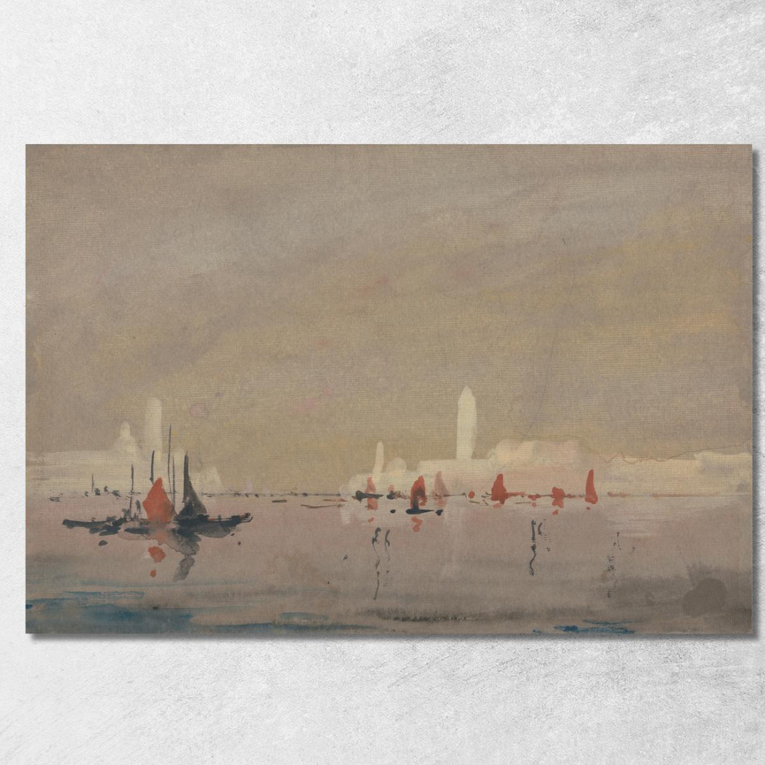 Venezia Dalla Laguna Hercules Brabazon Brabazon hbb71 quadro stampato su tela Venezia Dalla Laguna Hercules Brabazon Brabazon hbb71 quadro stampato su tela