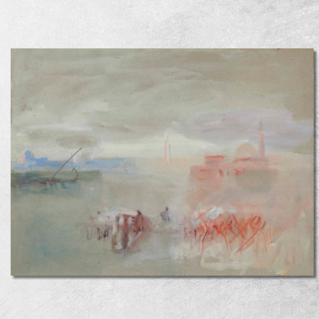 Venezia Omaggio A Turner Hercules Brabazon Brabazon hbb74 quadro stampato su tela Venezia Omaggio A Turner Hercules Brabazon Brabazon hbb74 quadro stampato su tela