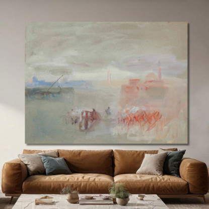 Venezia Omaggio A Turner Hercules Brabazon Brabazon hbb74 quadro stampato su tela