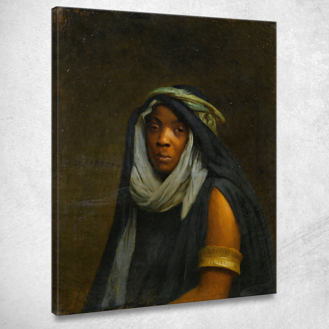La Serva Nera Jean-Léon Gérôme jlg125 quadro stampato su tela La Serva Nera Jean-Léon Gérôme jlg125 quadro stampato su tela