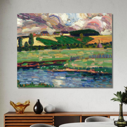 Studio Di Paesaggio Konrad Mägi kmg13 quadro stampato su tela