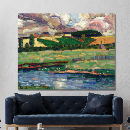 Studio Di Paesaggio Konrad Mägi kmg13 quadro stampato su tela