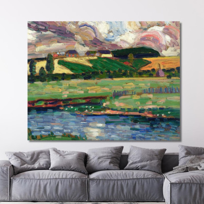 Studio Di Paesaggio Konrad Mägi kmg13 quadro stampato su tela