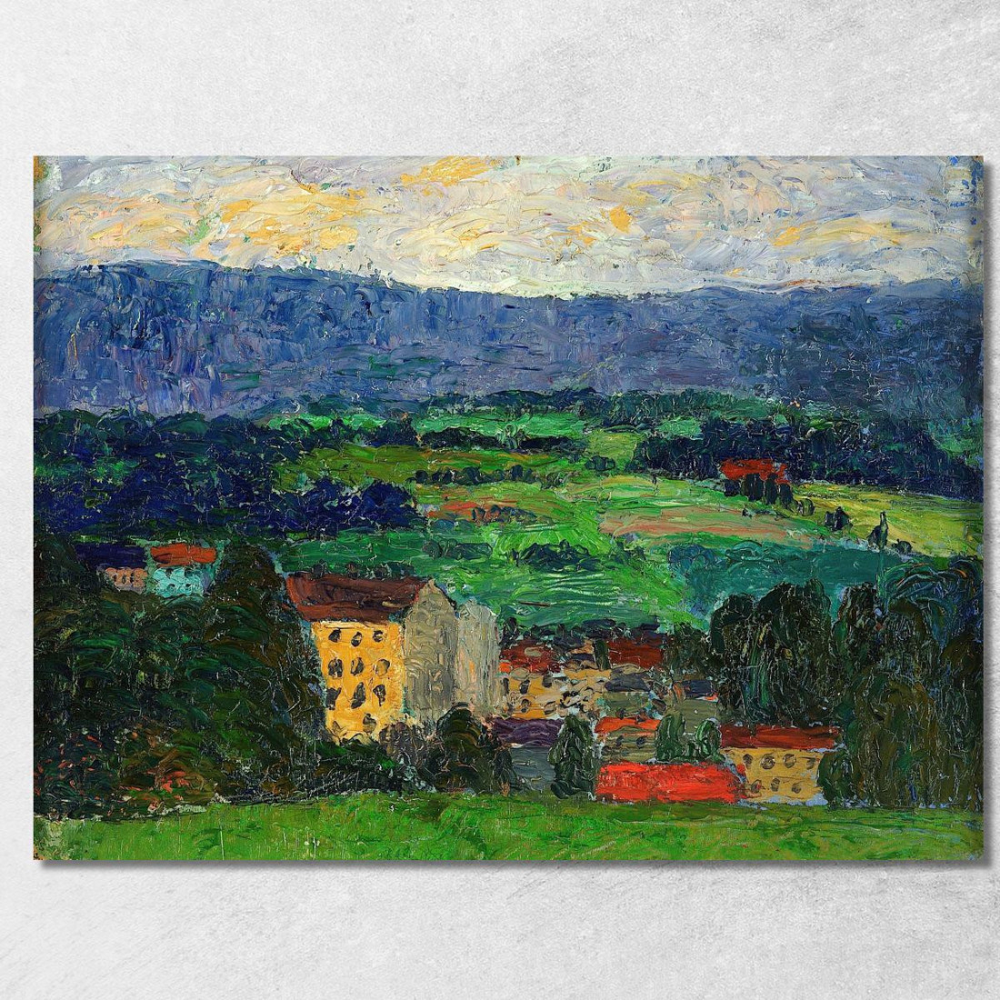 Paesaggio Norvegese 3 Konrad Mägi kmg20 quadro stampato su tela Paesaggio Norvegese 3 Konrad Mägi kmg20 quadro stampato su tela
