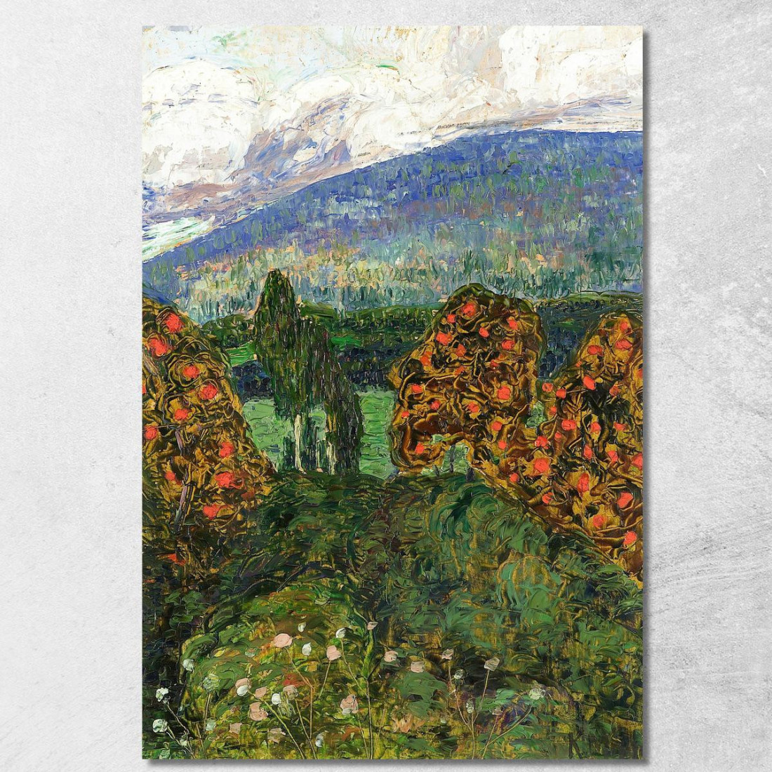 Paesaggio Norvegese Konrad Mägi kmg21 quadro stampato su tela Paesaggio Norvegese Konrad Mägi kmg21 quadro stampato su tela