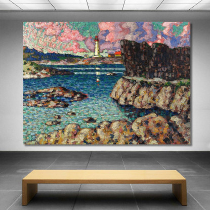 Paesaggio Di Vilsandi Konrad Mägi kmg32 quadro stampato su tela